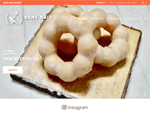 Tablet Screenshot of homemaidbakery.com